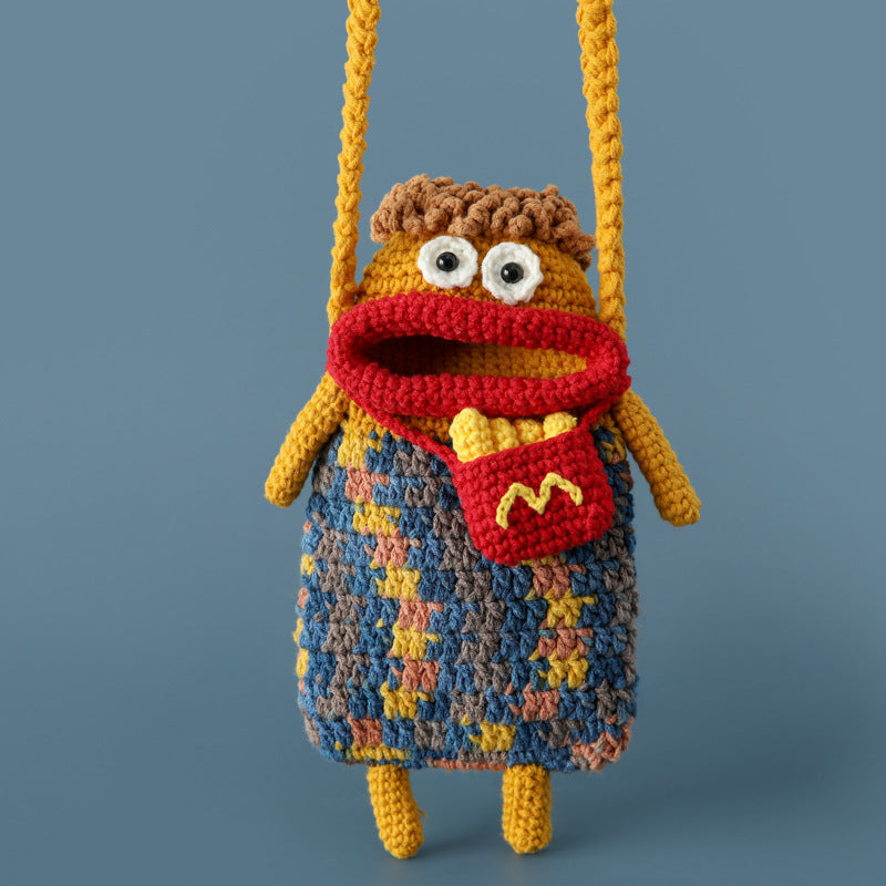 Handmade Crochet Whimsy Phone Bag