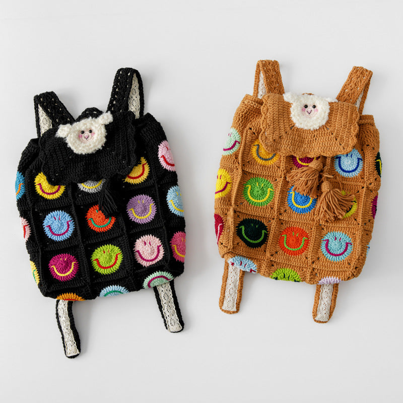 Dopamine Crochet Backpack