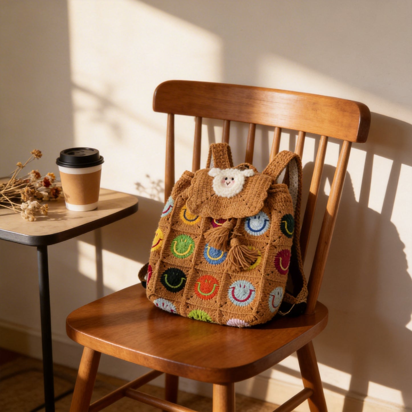 Dopamine Crochet Backpack