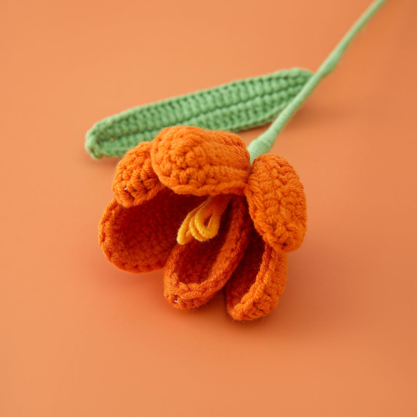 Handmade Crochet Tulip Bouquet