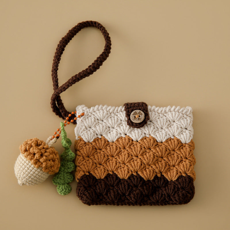 Handmade Crochet Mermaid Card Wallet
