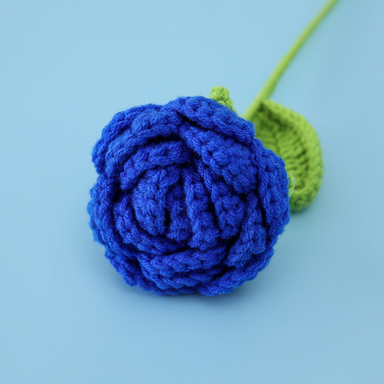 Handmade Crochet Rose Bouquet