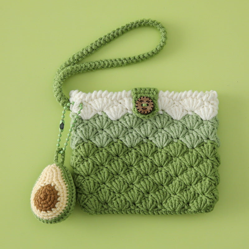 Handmade Crochet Mermaid Card Wallet