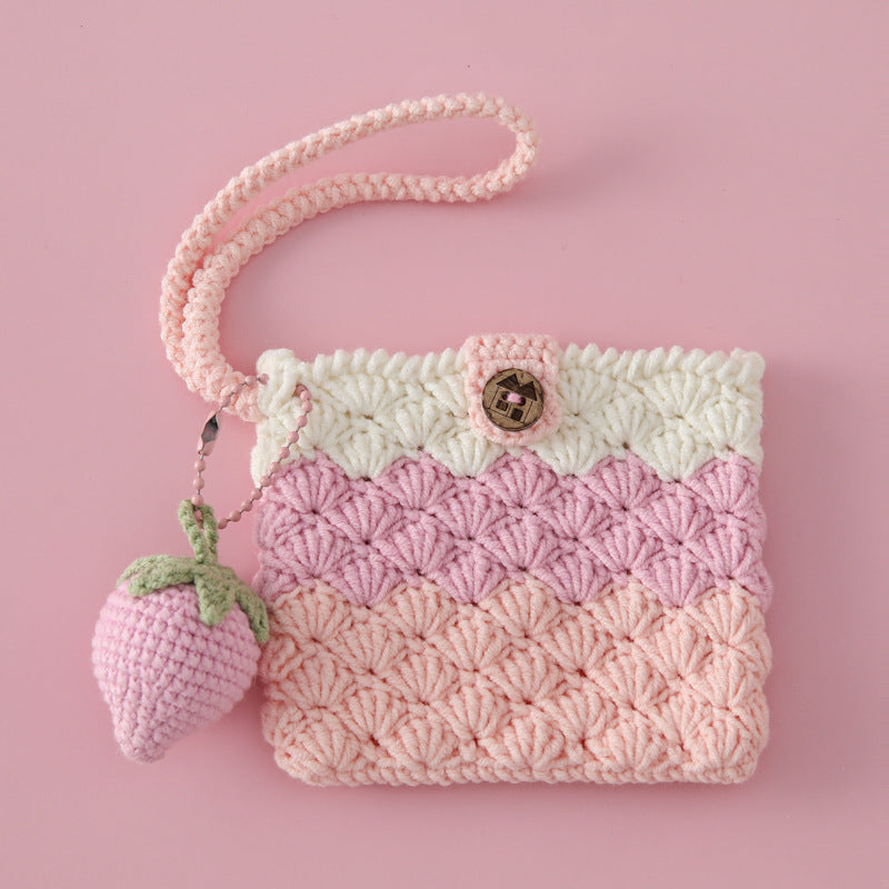 Handmade Crochet Mermaid Card Wallet
