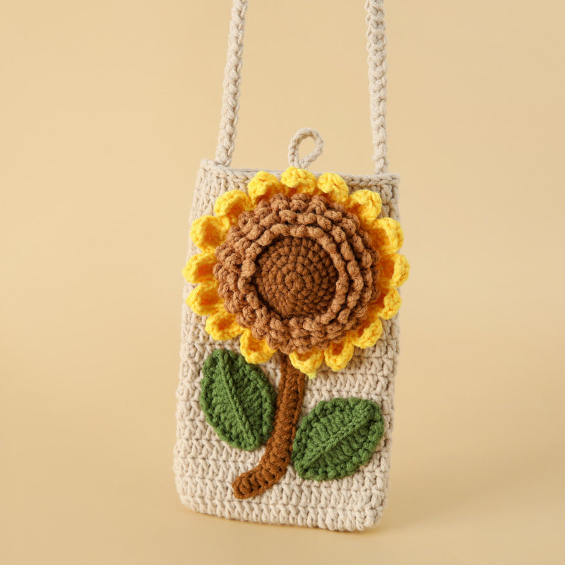 Handmade Crochet Whimsy Phone Bag