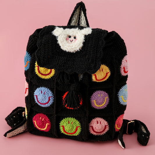 Dopamine Crochet Backpack