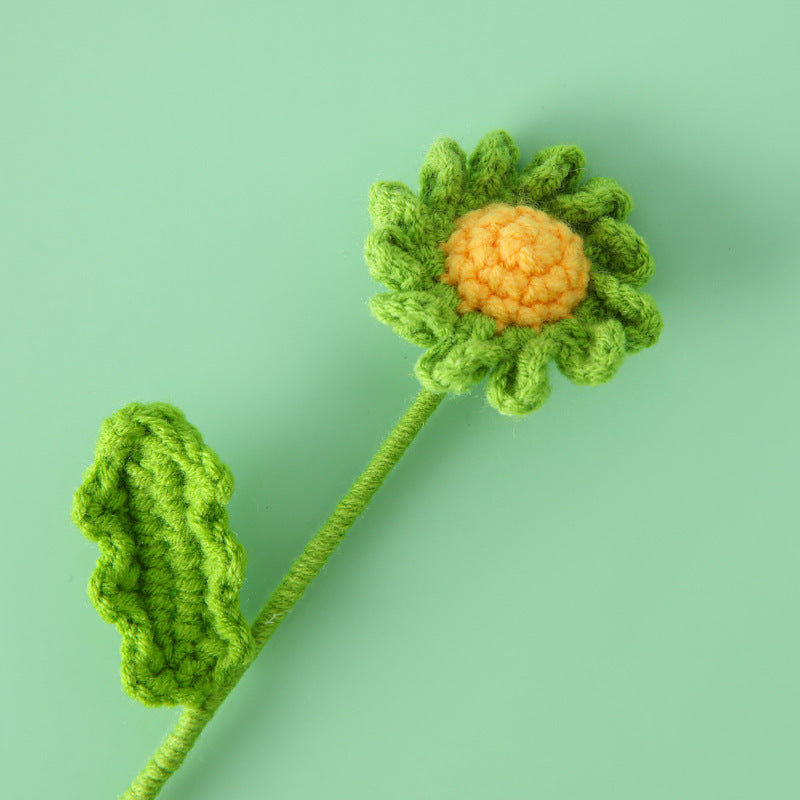Handmade Crochet Daisy Sprigs