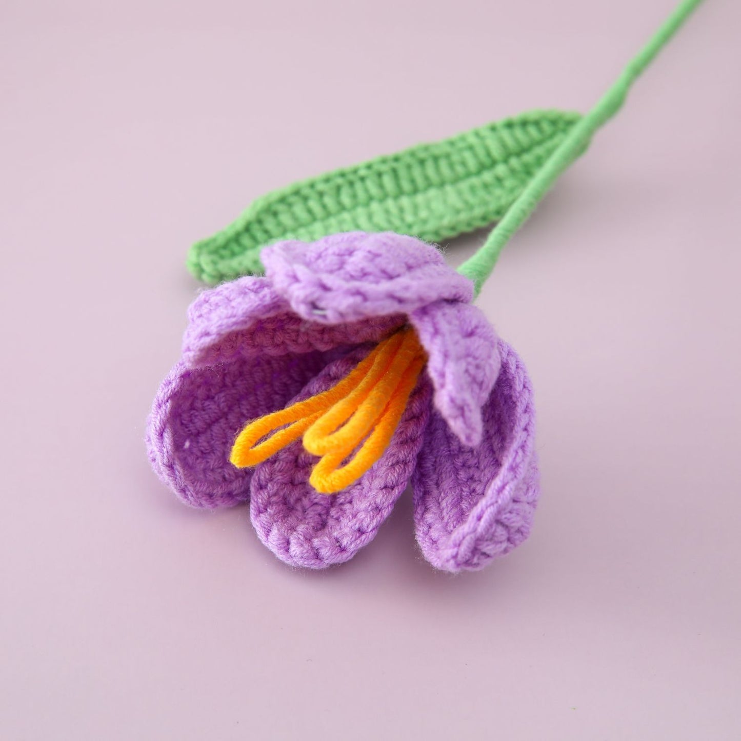 Handmade Crochet Tulip Bouquet