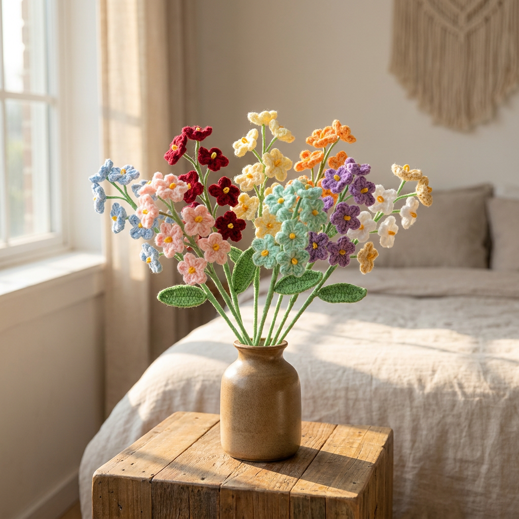 Handmade Myosotis Bouquet