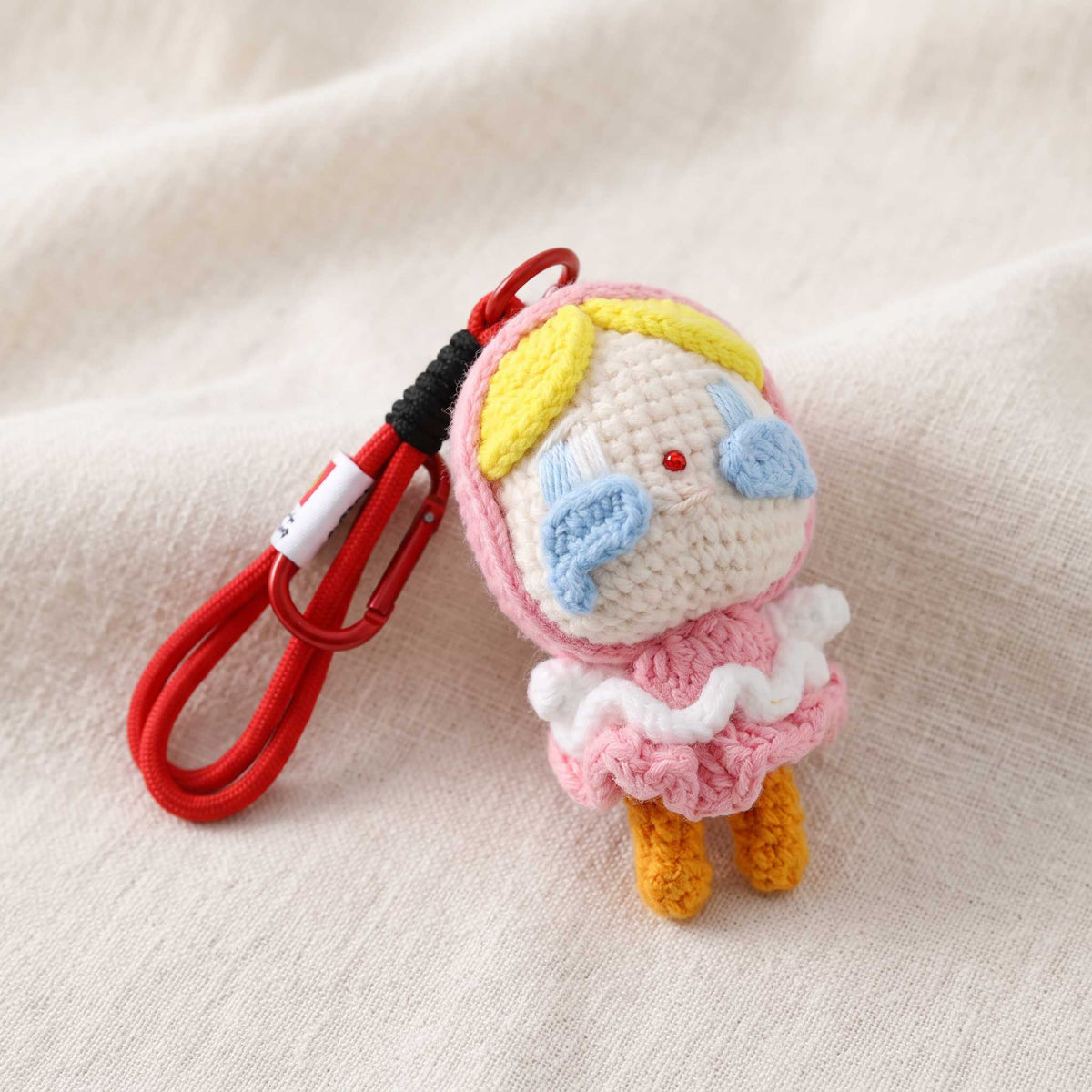 Handmade Knit Doll Charm