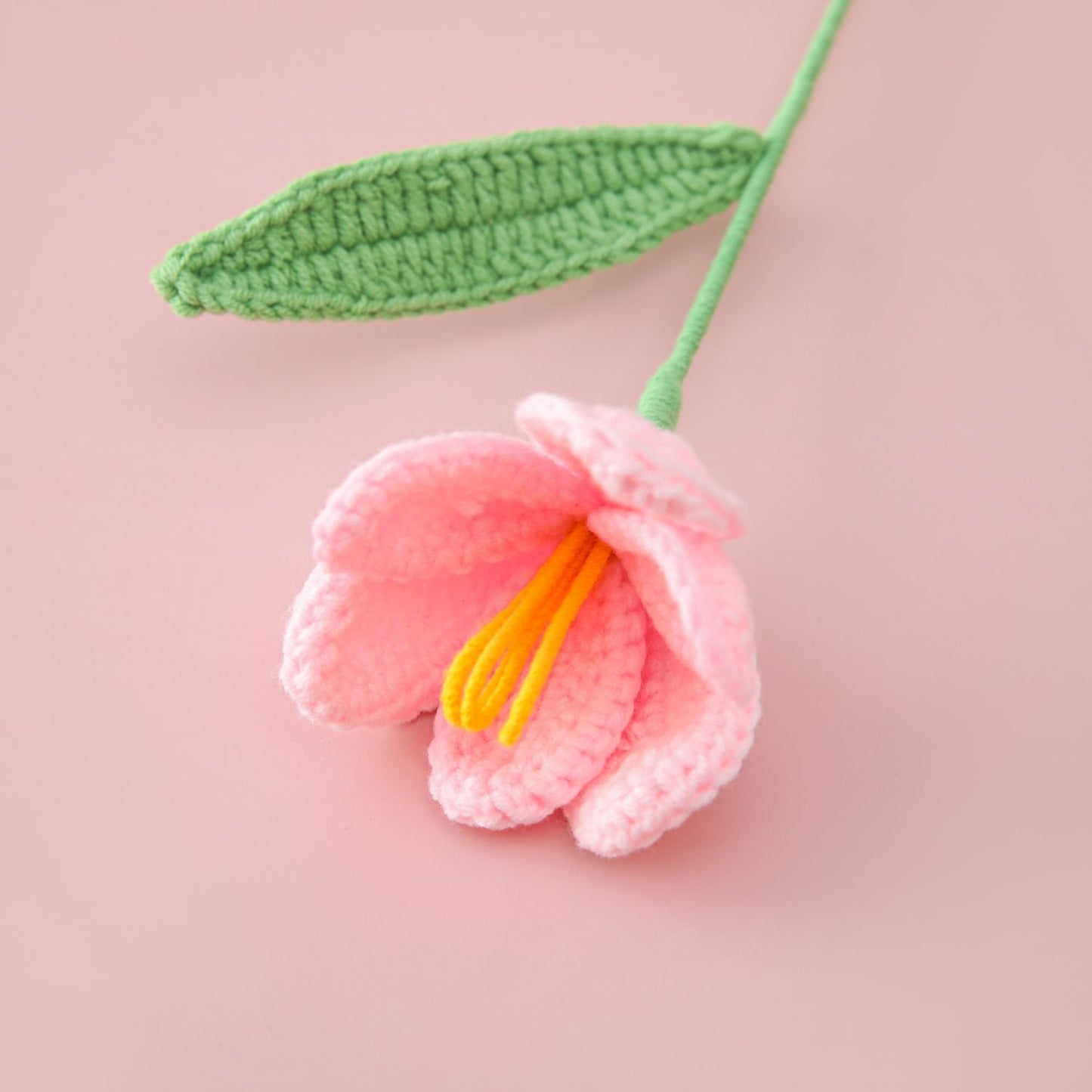 Handmade Crochet Tulip Bouquet