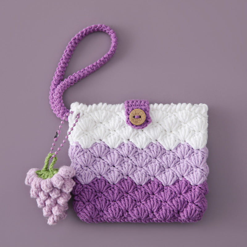 Handmade Crochet Mermaid Card Wallet