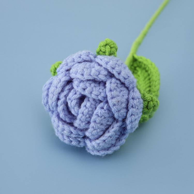 Handmade Crochet Rose Bouquet