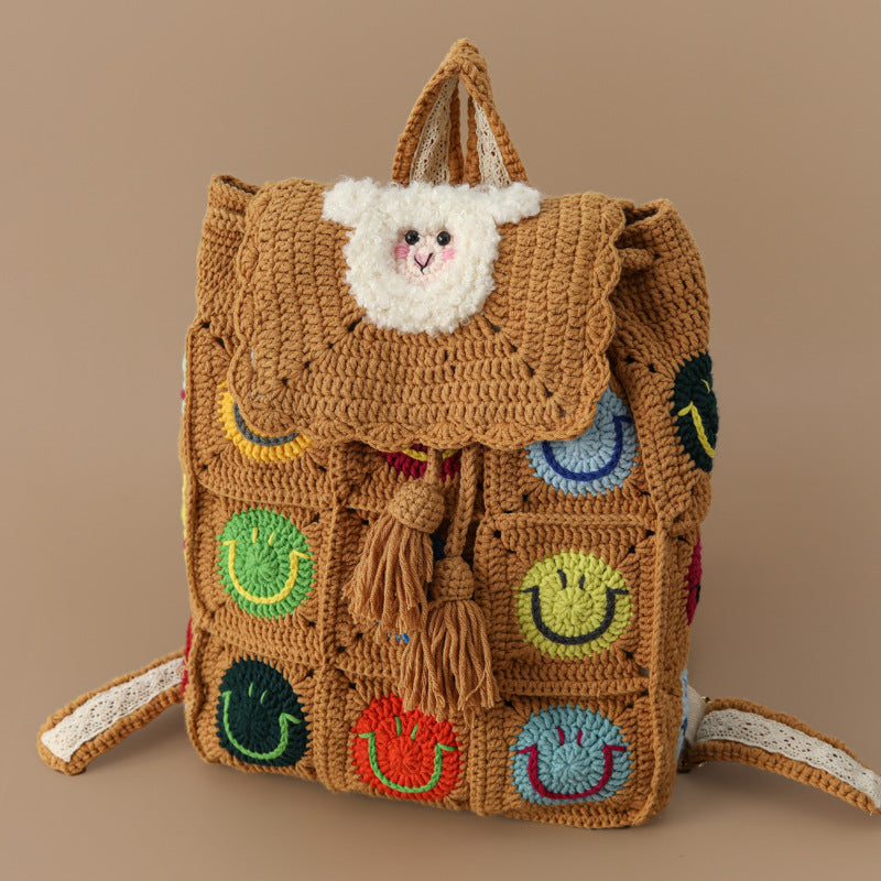 Dopamine Crochet Backpack