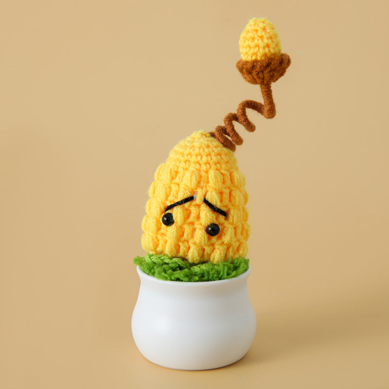 Handmade Crochet Battle Plants Potted Series