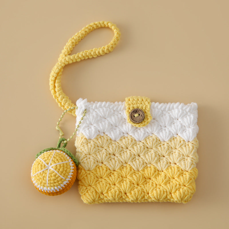 Handmade Crochet Mermaid Card Wallet