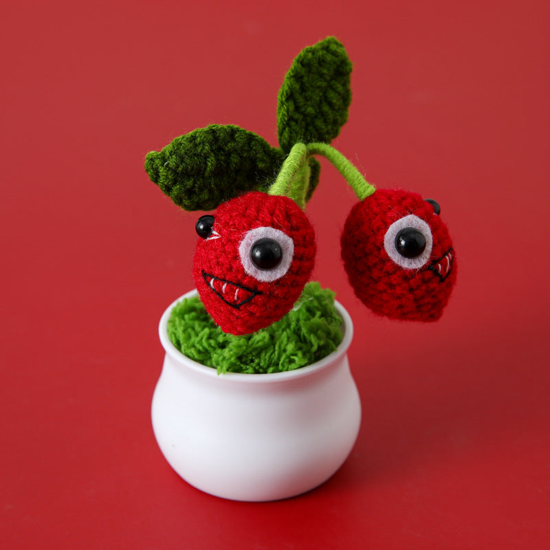 Handmade Crochet Battle Plants Potted Series