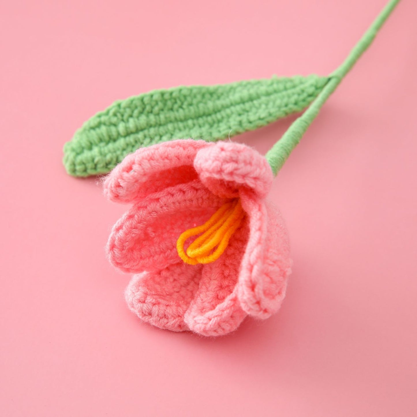 Handmade Crochet Tulip Bouquet