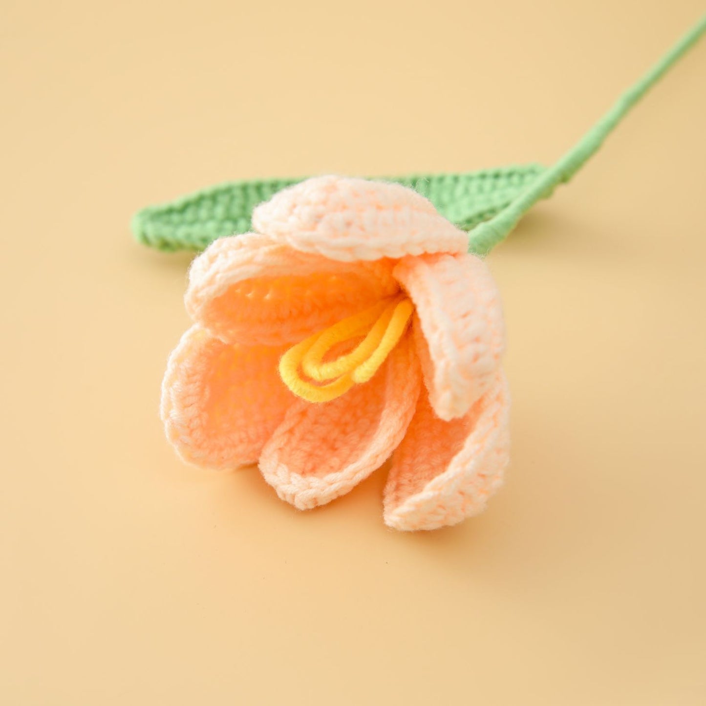 Handmade Crochet Tulip Bouquet