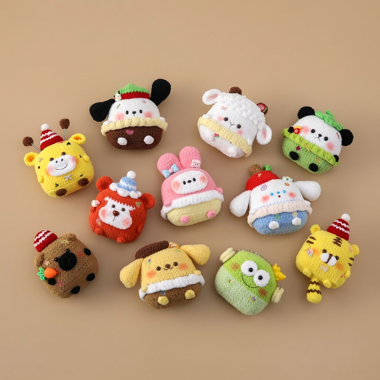 Handmade Doll Fridge Magnet Series