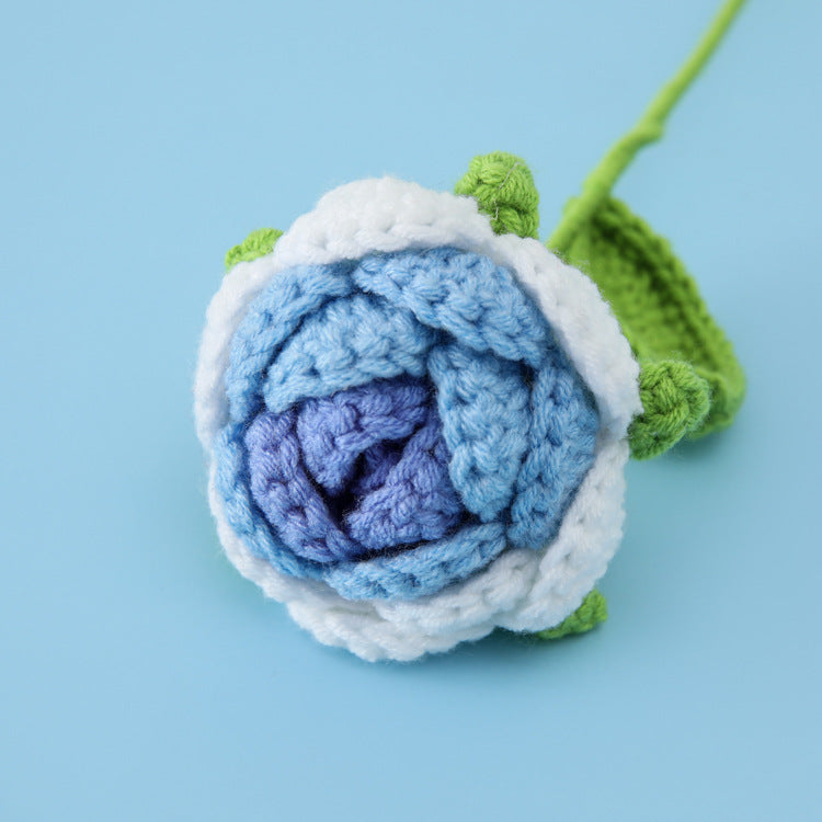 Handmade Crochet Rose Bouquet